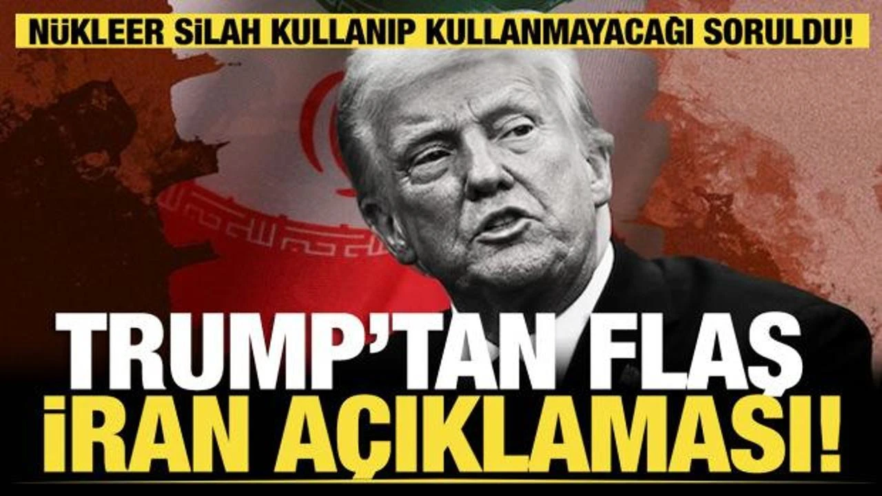 Trump'tan İran'a Nükleer Silah Yanıtı: "Geleneksel Yöntemler Yeterli"