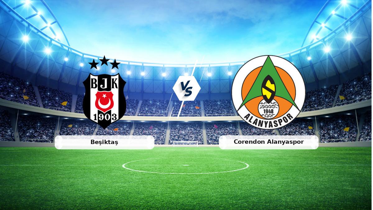Beşiktaş ile Alanyaspor Türkiye Kupası'nda Karşı Karşıya