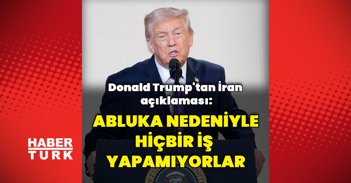 Trump: İran'a Karşı Yüzde 100 Etkili Abluka Uyguluyoruz